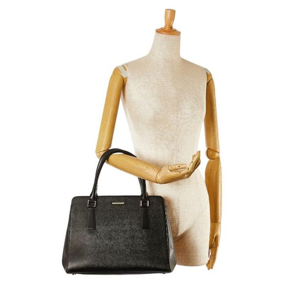 Burberry Nova Check Leather Tote Bag - Picture 6 of 6